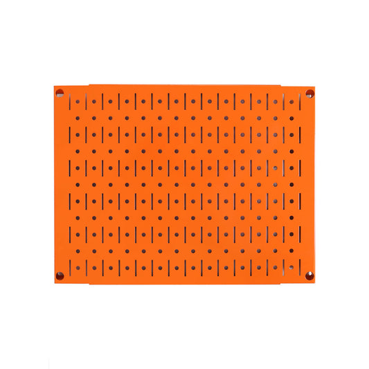 Small Peg Board Fun Size Orange Metal Peg Boards