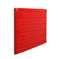 Small Fun Size Red Metal Peg Board Tiles