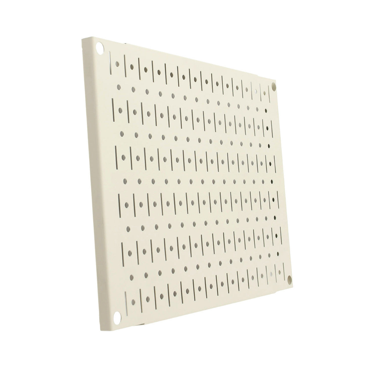 Small Sand Color Metal Pegboard