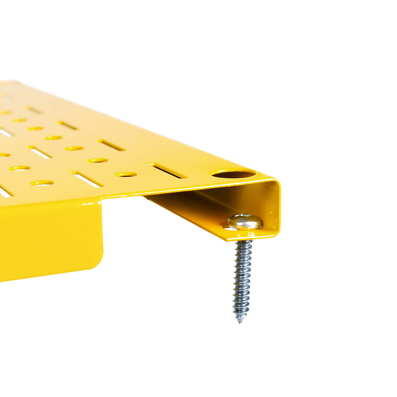 Easily Installed Small Yellow Gym Pegboard Panel
